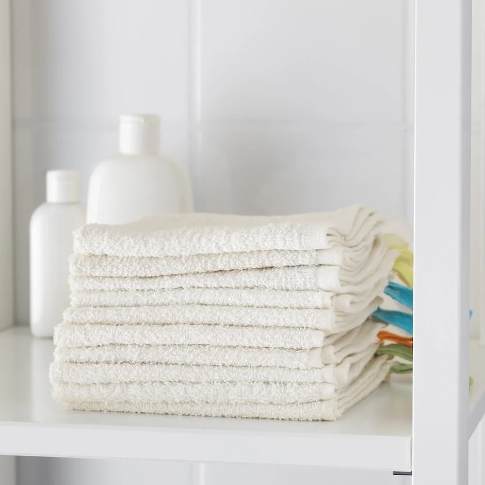 10-pk IKEA KRAMA towels bath bathroom washcloths